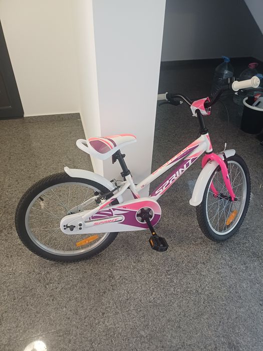 Детски велосипед SPRINT CALYPSO 20", 1 SP, бял