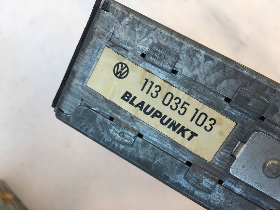 Radio vitange blaupunkt vw T1 T2