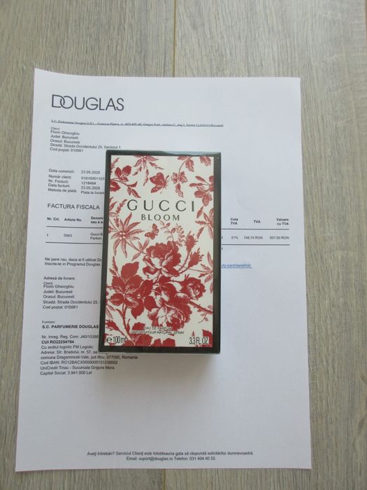 Gucci Bloom - Nou,Sigilat - Cadoul Ideal