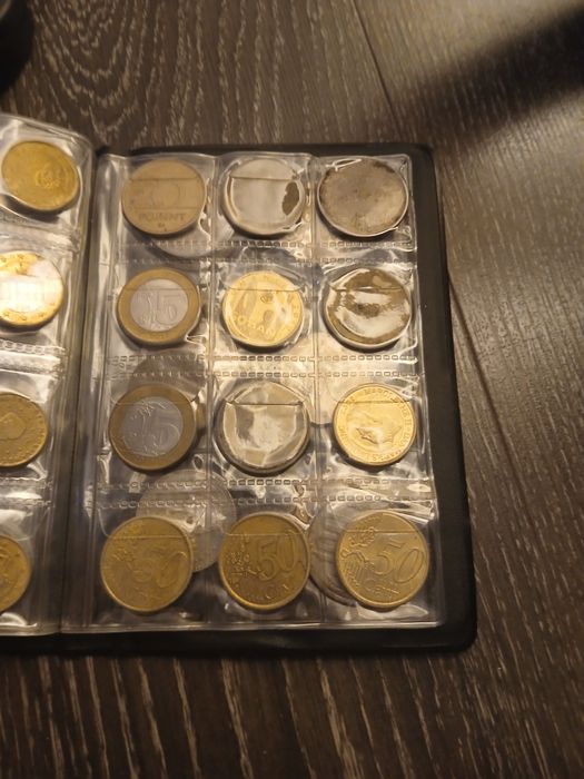 Colectie unica de monede vechi si noi romanest sau straine