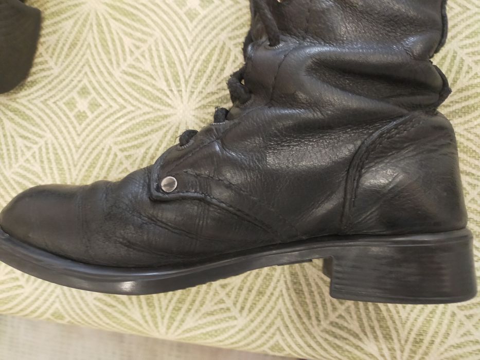 Берцы кожаные  р36  б/у