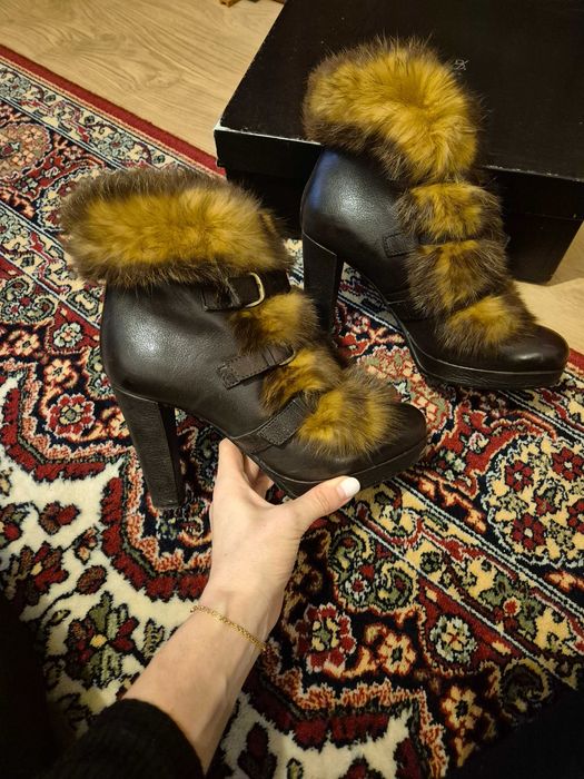 Vand botine MUSETTE nr. 36, piele maro