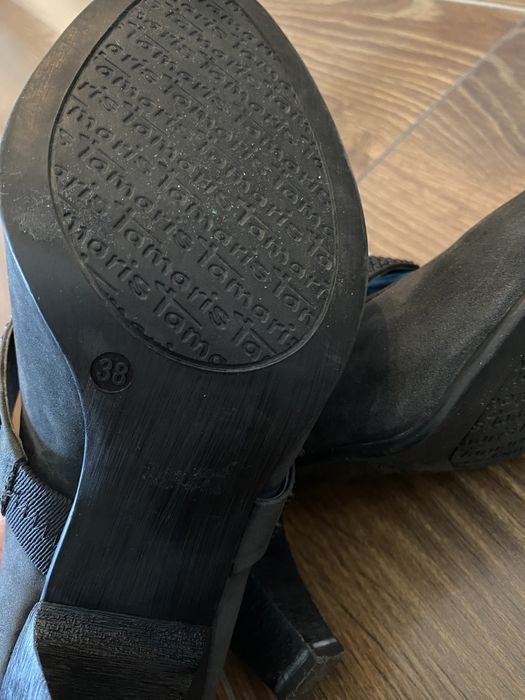 Pantofi piele Tamaris cu tocuri 38