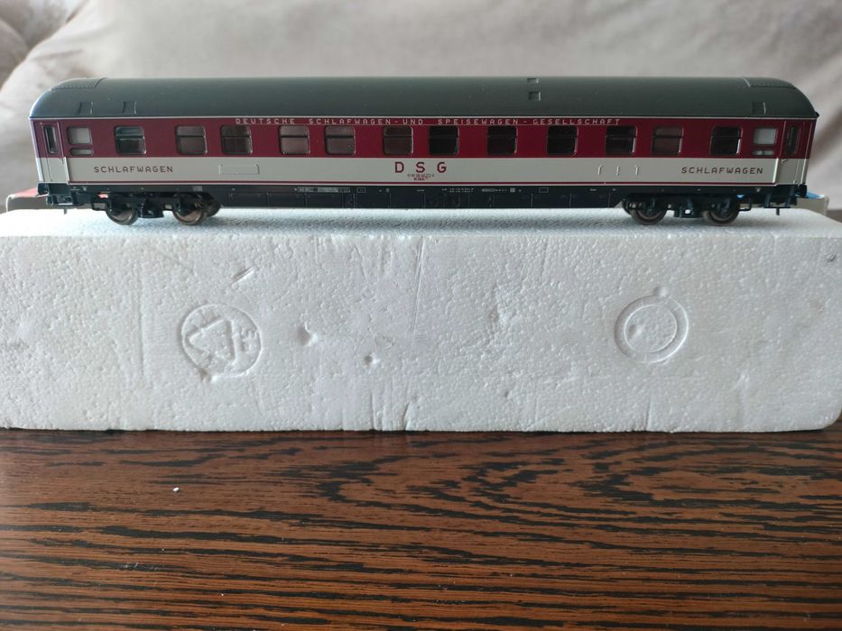 Спален вагон в мащаб 1:87