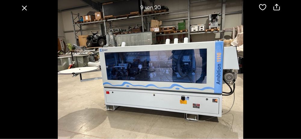 Masina de cant abs Brandt kd 110 cu prefrezare