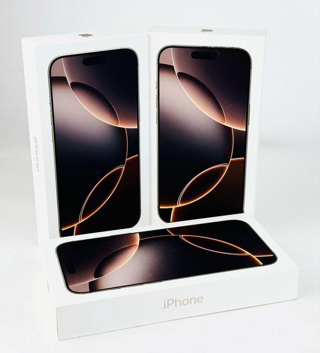 НОВ! Apple iPhone 16 Pro Max 256GB Desert Titanium USA Гаранция!