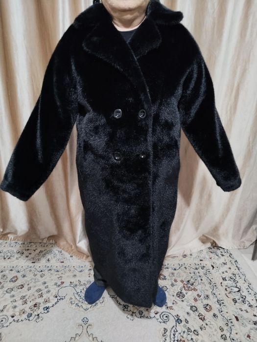 Шуба альпака, легкая