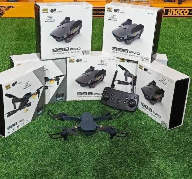 Сгъваем дрон 998 Pro с HD камера, WIFI и приложение за телефона