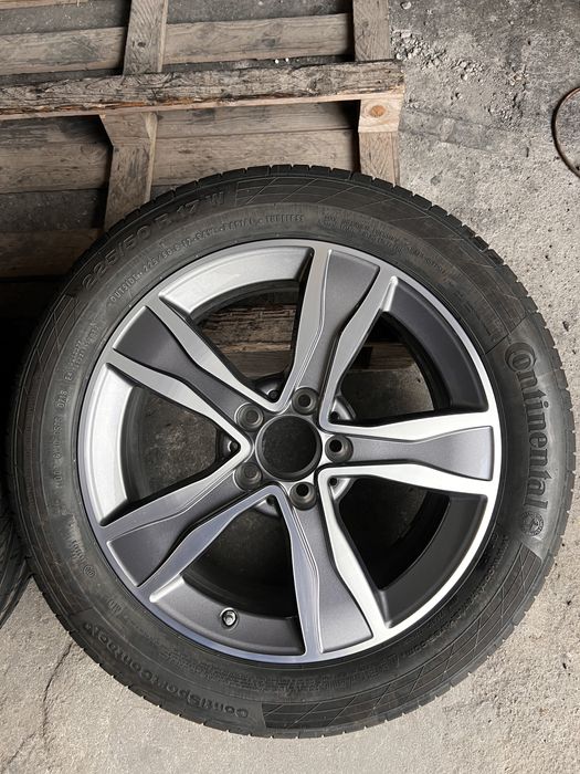 2 Jante aliaj NOI Mercedes C W205 , C classe + anvel vara 225/50/17 !