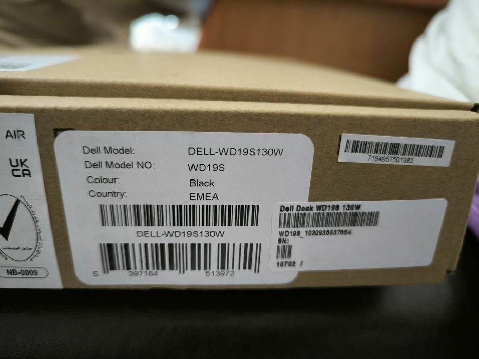 Docking station Dell WD19S 130W