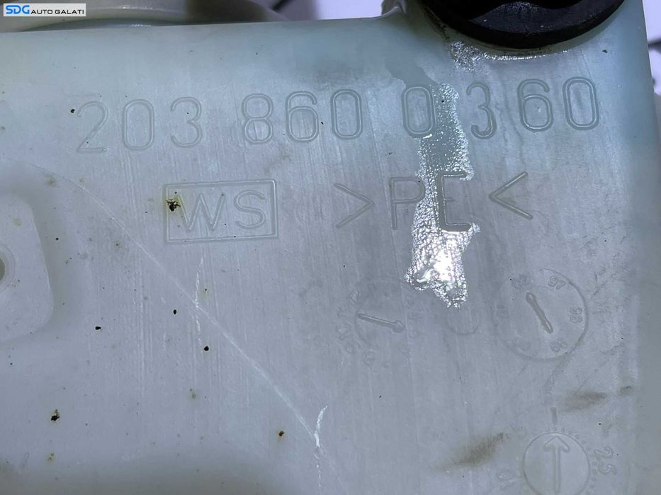 Vas Lichid Parbriz Strop Gel Stropgel Mercedes A209 CLK 2002 - 2009 Cod 2038600360 A2038600017