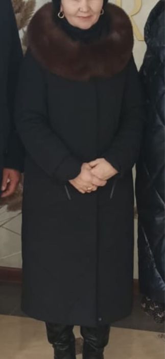 Куртка, жағасы норка