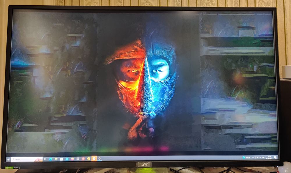 Монитор asus pg43uq 4k 144гц