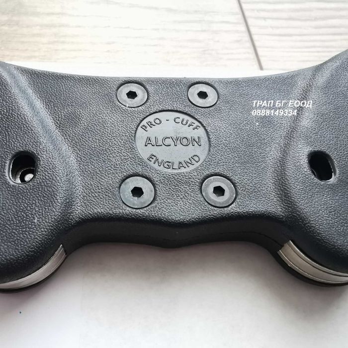 Alcyon Испания - Стоманени твърди белезници с двойна ключалка - 5050-R