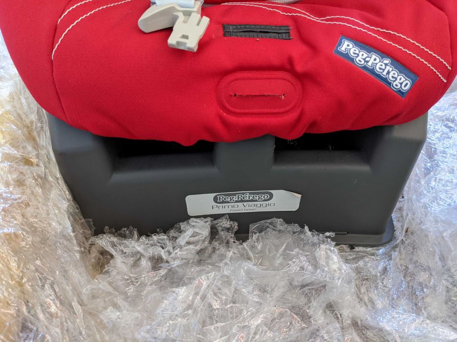 Детска количка Peg Pereggo с кош за автомобил, дъждобран и чанта