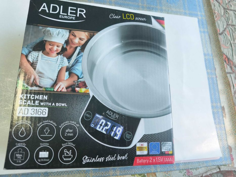 Cantar de bucatarie Adler 5 kg