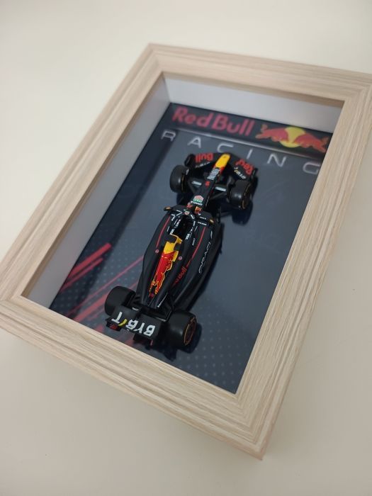 Tablou 3D lemn formula 1 20x15 cm verstappen 1/43