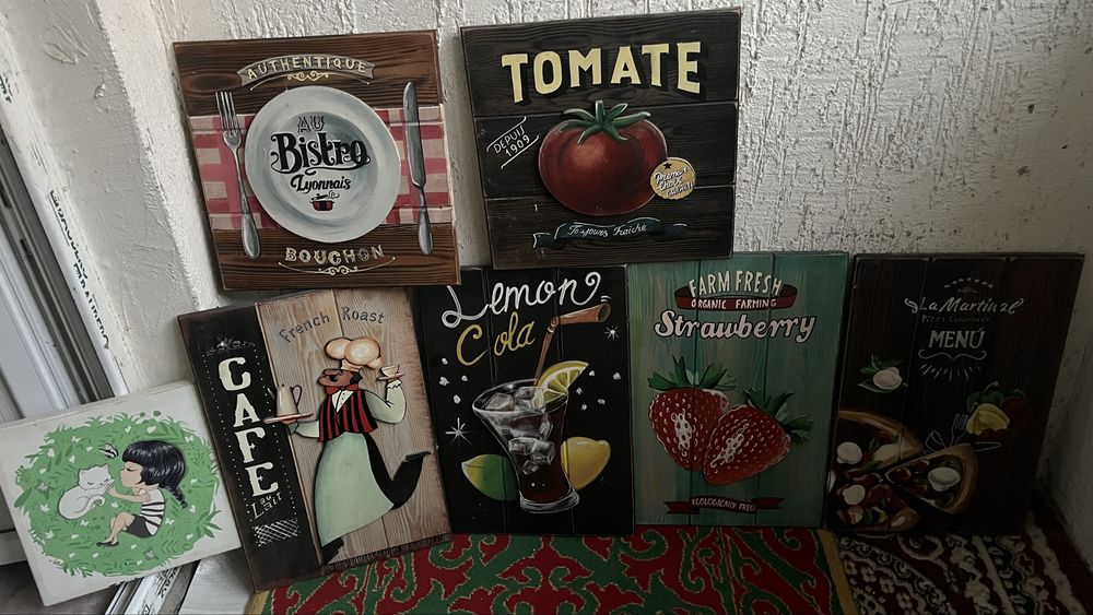 Продам картины из дерева