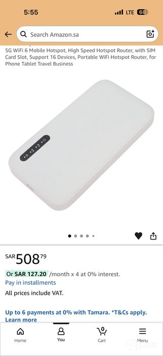 Chontak Wi Fi 5 G orginal 6000 mah