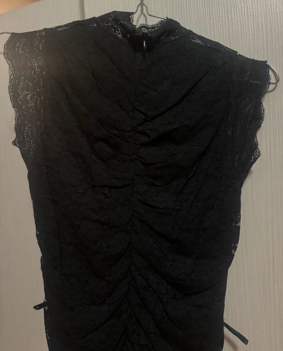 Черна къса рокля