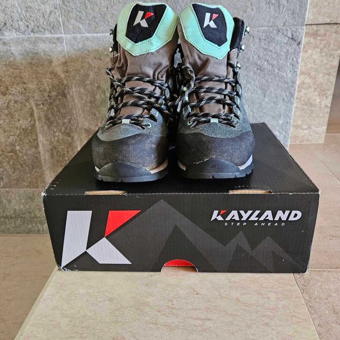 Дамски туристически обувки Kayland Grand Tour W'S GTX Grey Light Green