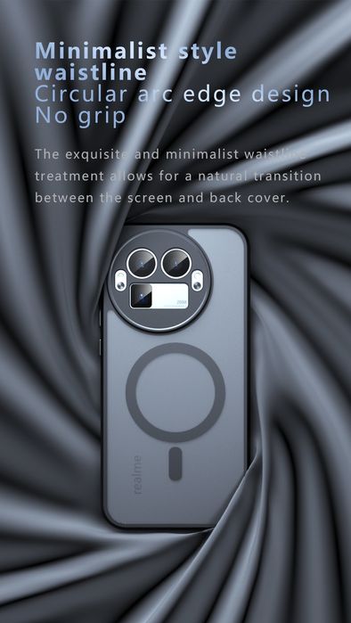 Realme Gt8 pro кейс , shockproof, magsafe, ударо-устойчив,матов кейс