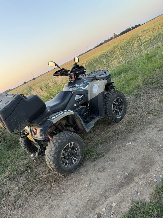 Linhai 570 promax. Atv-ul este pe firma nu persoana fizica