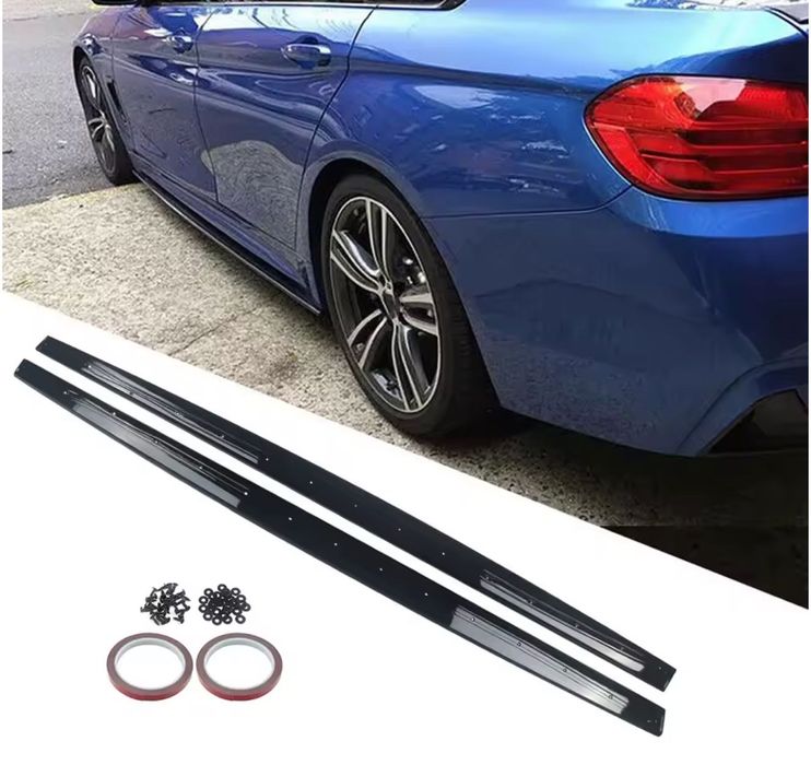 Prelungire prag M-Tech BMW seria 4 F32 F33 F36(2014-2020) negru lucios