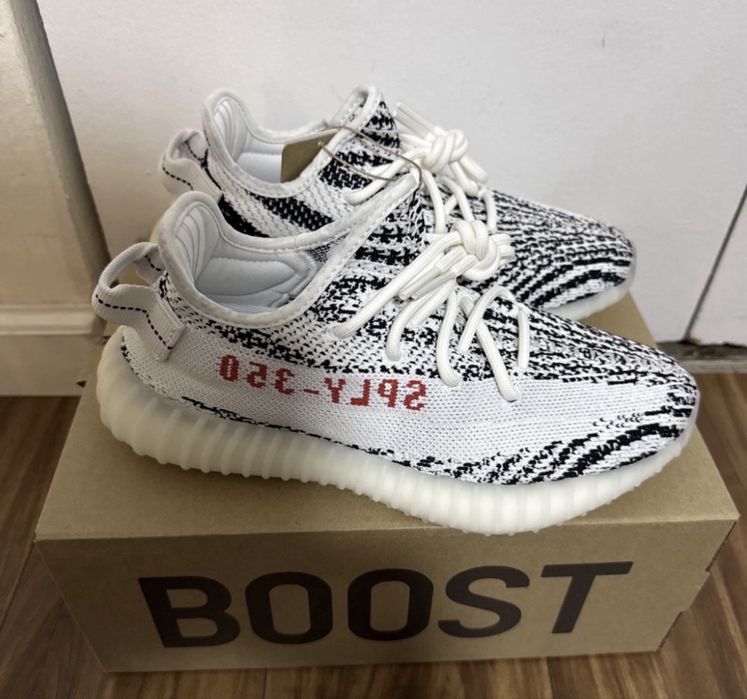 Yeezy 350 V2 Zebra ( alb , nike , adidas , boost , jordan )