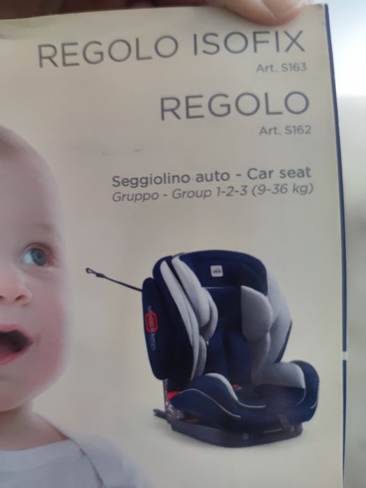 Детско столче Cam REGOLO izofix 9-36