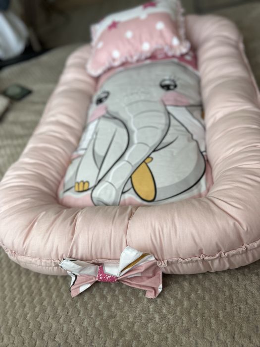 Гнездо за бебе - розово