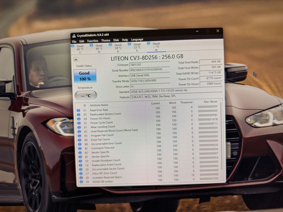 SSD M.2 Lite ON 256Gb