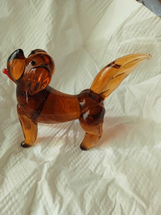 Стъклени фигурки Кон, Куче, Мишка