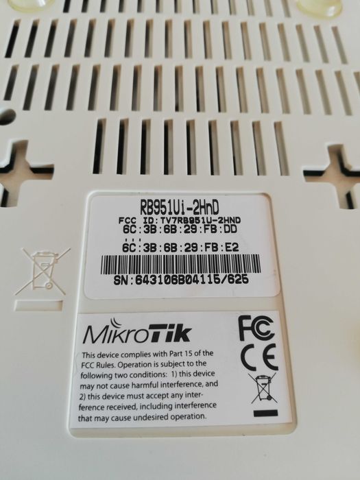 Miкrotik RB951Ui-2Hnd