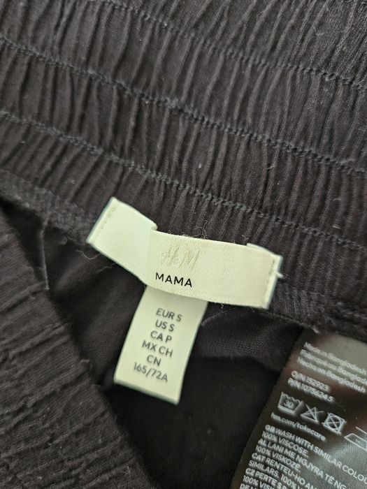 H&M MAMA Pantaloni din amestec de in, marimea S