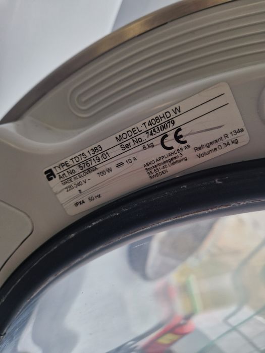 Пералня със сушилня Asko 8 кг A+++