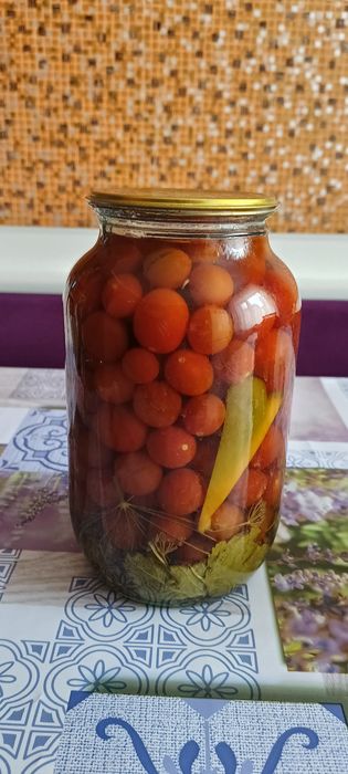 Помидоры Черри. Солёные.