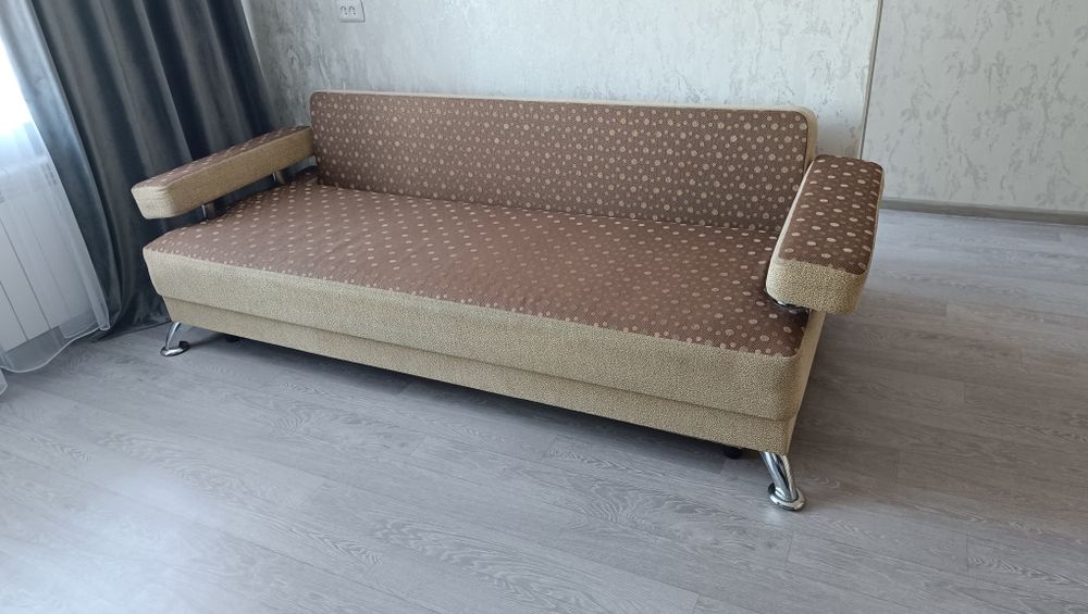 Диван+кресло раскладное+пуфик