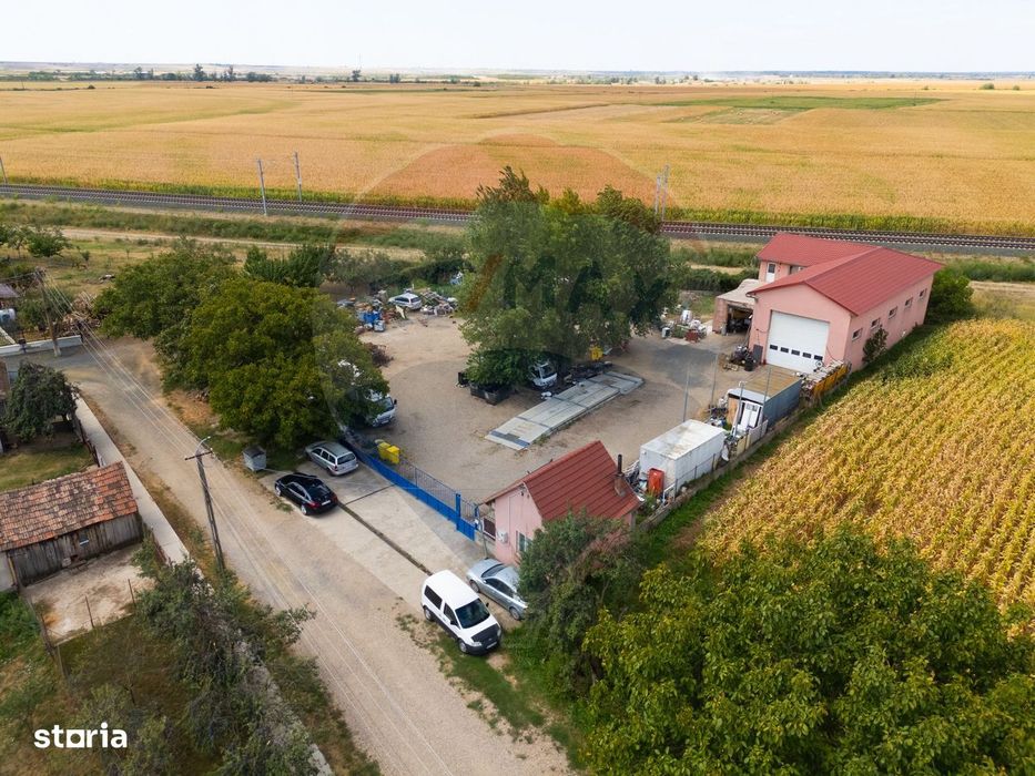 Spațiu industrial cu potential de vanzare in Paulis,Arad