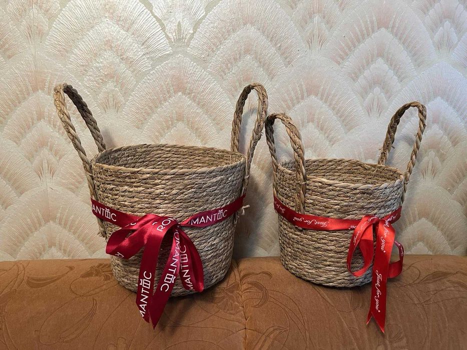 Продаю плетеные корзинки для подарка