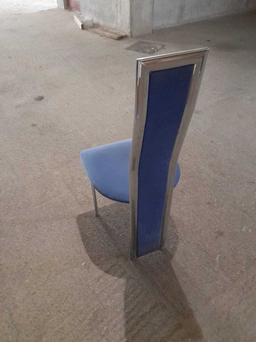 Set 6 scaune albastre