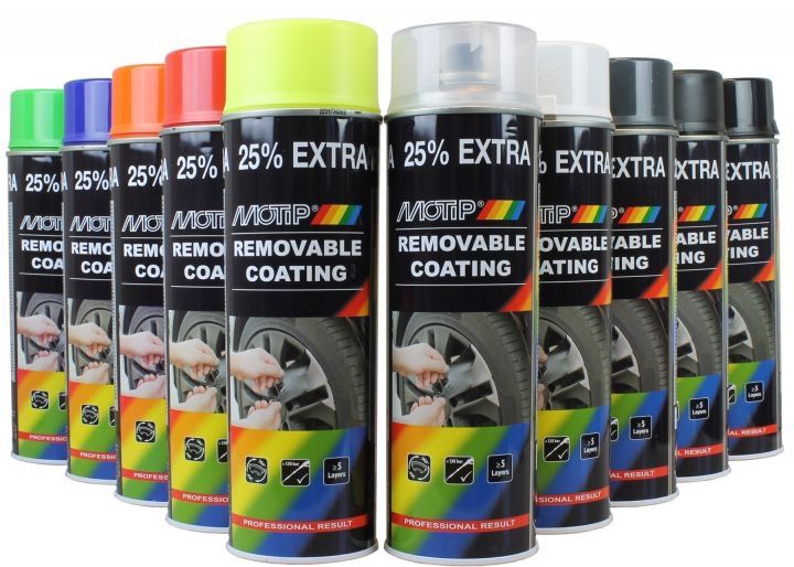 Vopsea cauciucata de tip plastidip