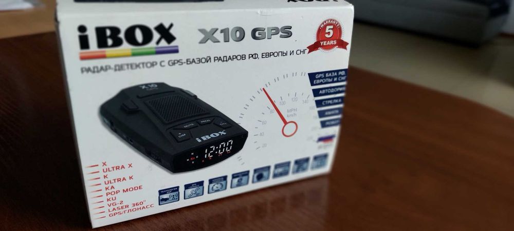 Радар детектор IBOX 10X GPS