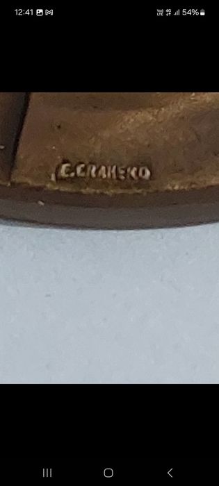 Medalie Bronz Centenar Riccardo Zandonai (1983) – Sculptor E. Cravero