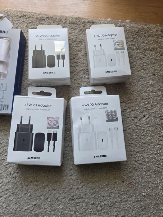 Incarcator Samsung 45W Fast Charge + Cablu USB C 1M