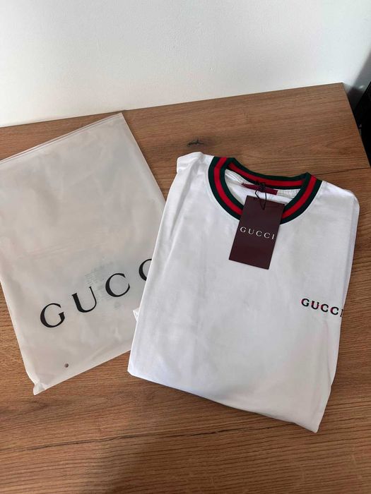 Tricou Gucci alb