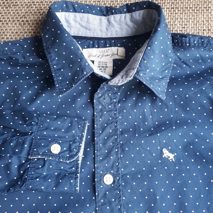 Benetton/ H&M L.O.G.G. ризи с дълъг ръкав, 13- 14 год.