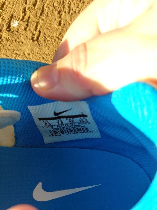 Nike Tiempo marime 42 ghete fotbal cu crampoane plastic iarba