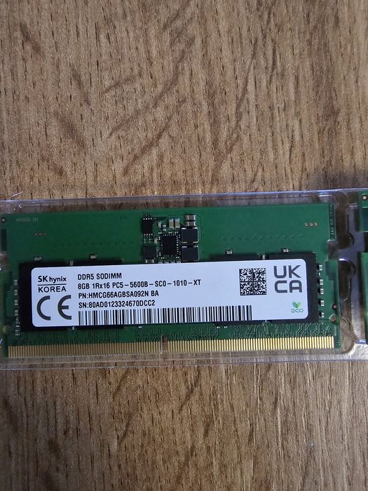 16 gb Ram DDR5 5600mhz laptop