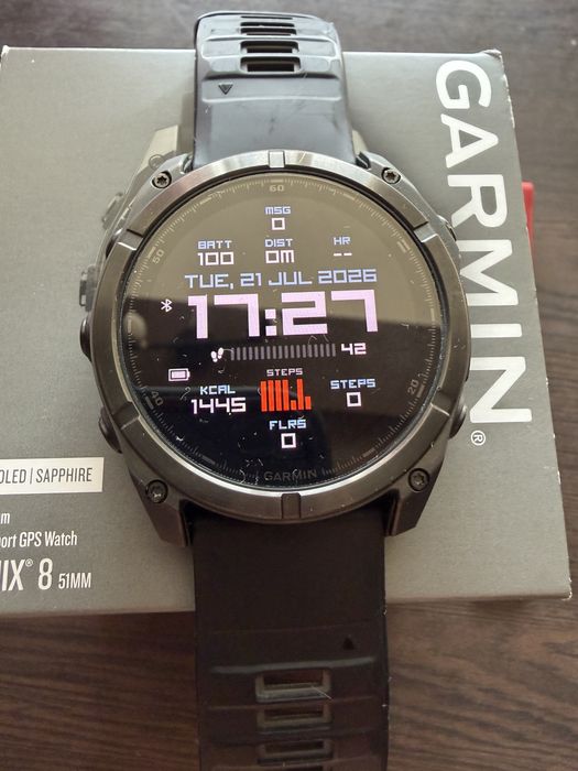 Garmin Fenix 8 Amoled Sapphire